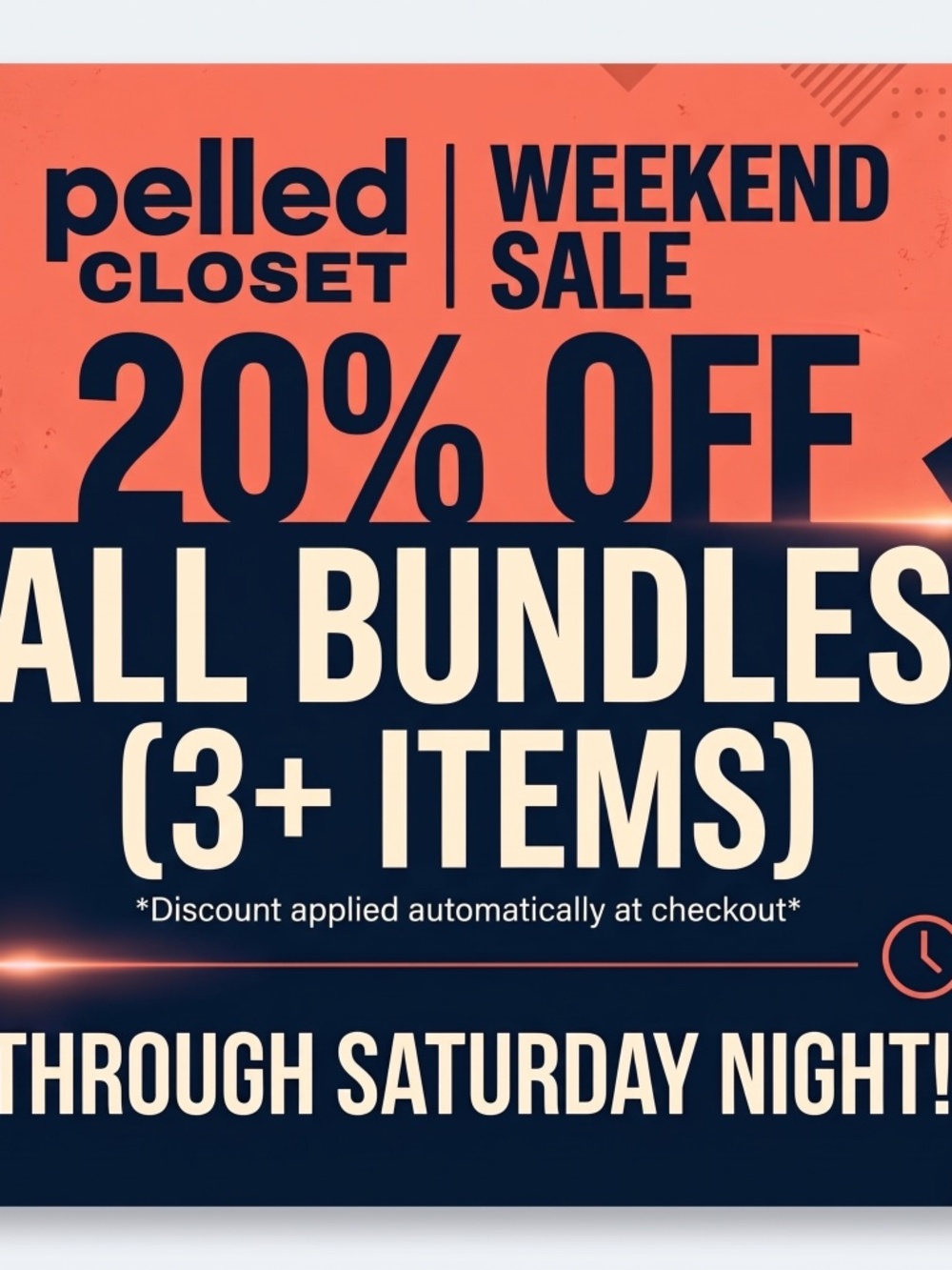 FLASH BUNDLE SALE ⚡ 20% OFF 3+ Items! (THRU SAT)